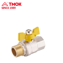 CE certification Female*Male thread Gas valve dn15 for bbq in TMOK